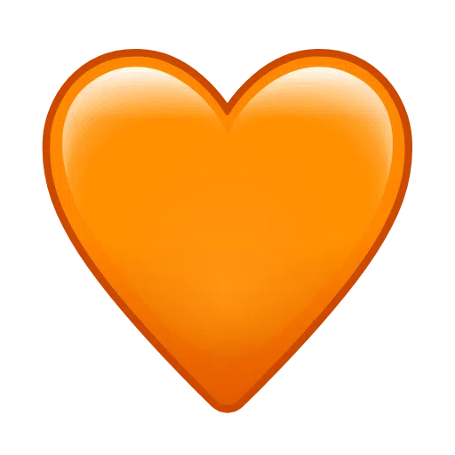 Orange Heart